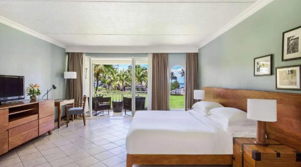 Club Beachfront One King Bed at Outrigger Mauritius Beach Resort