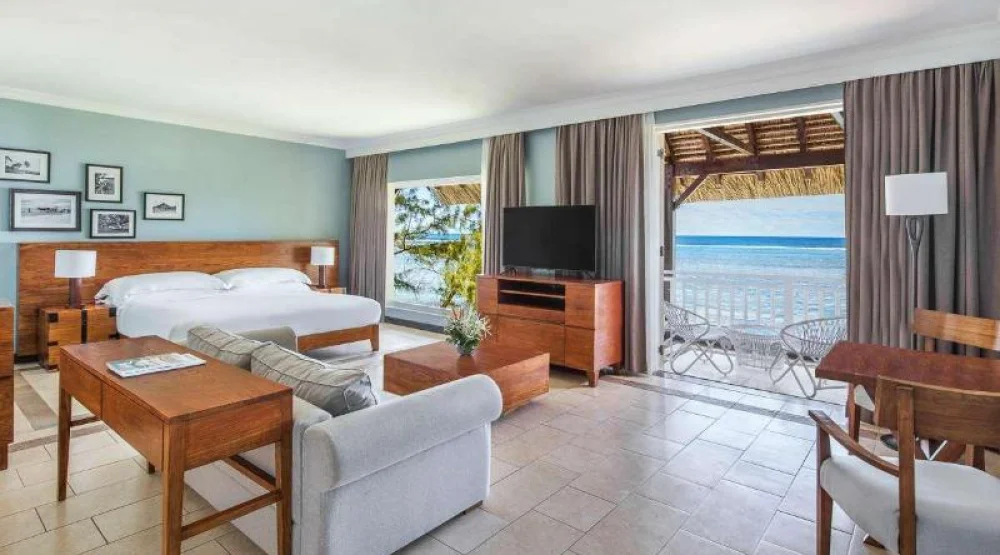 Club Beachfront Junior Suite Upper Floor at Outrigger Mauritius Beach Resort