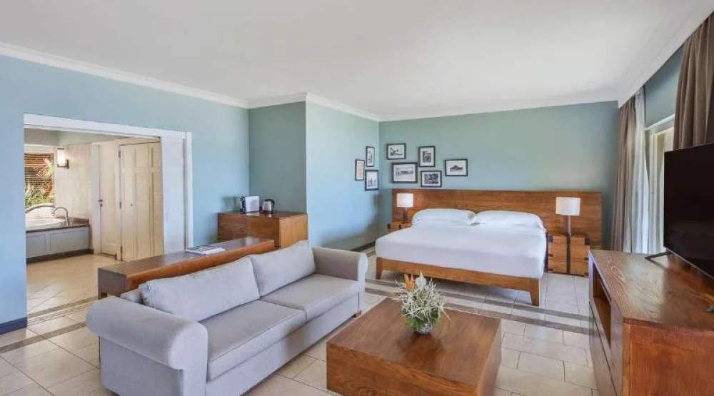 Club Beachfront Junior Suite Lower Floor at Outrigger Mauritius Beach Resort