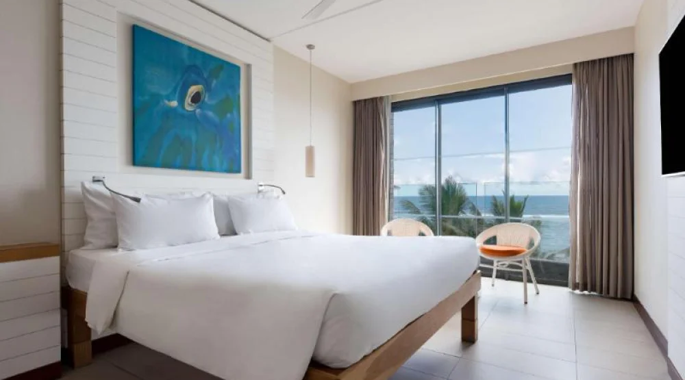 Superior Beachfront Room at Radisson Blu Poste Lafayette Resort & Spa