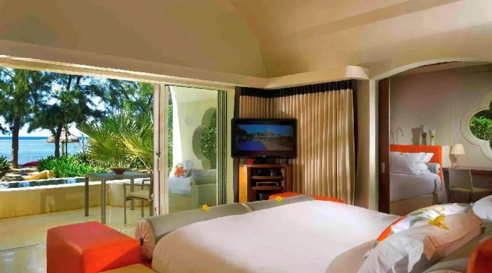 So Family Beach Villa, One King Bed, Private Garden with Plunge Pool, Beach Front at Sofitel SO Mauritius