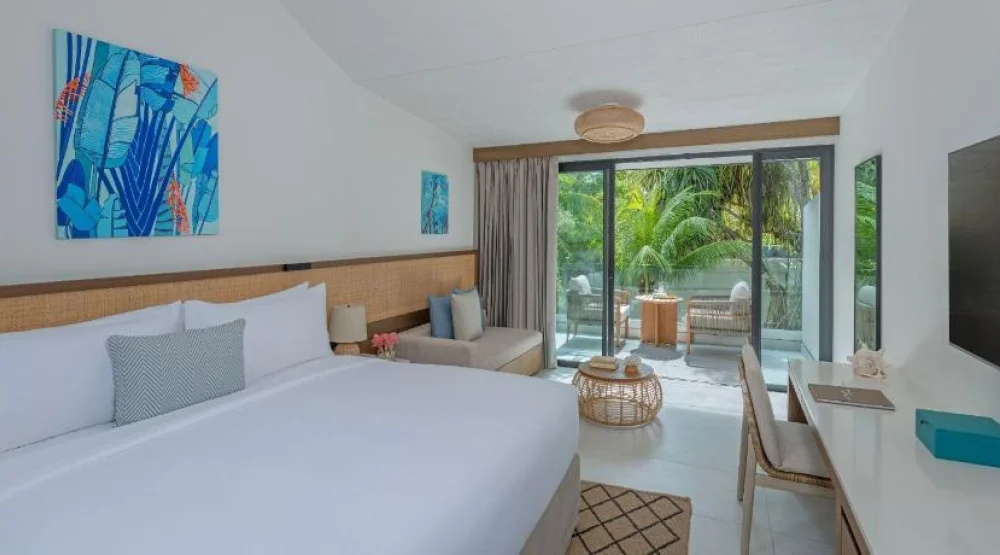 Garden View Balcony Room at Avani Barbarons Seychelles Resort & Spa