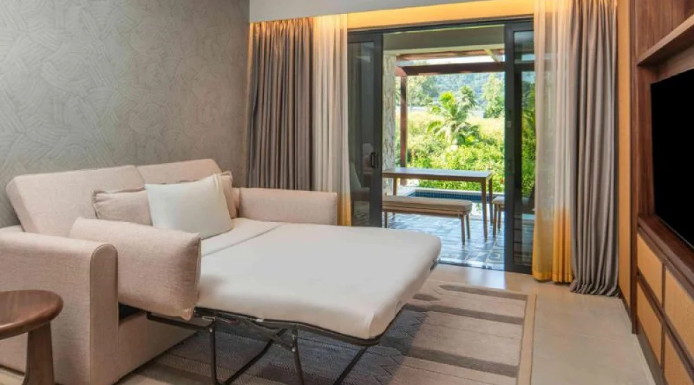 King One Bedroom Apartment with Private Pool at Canopy By Hilton Seychelles