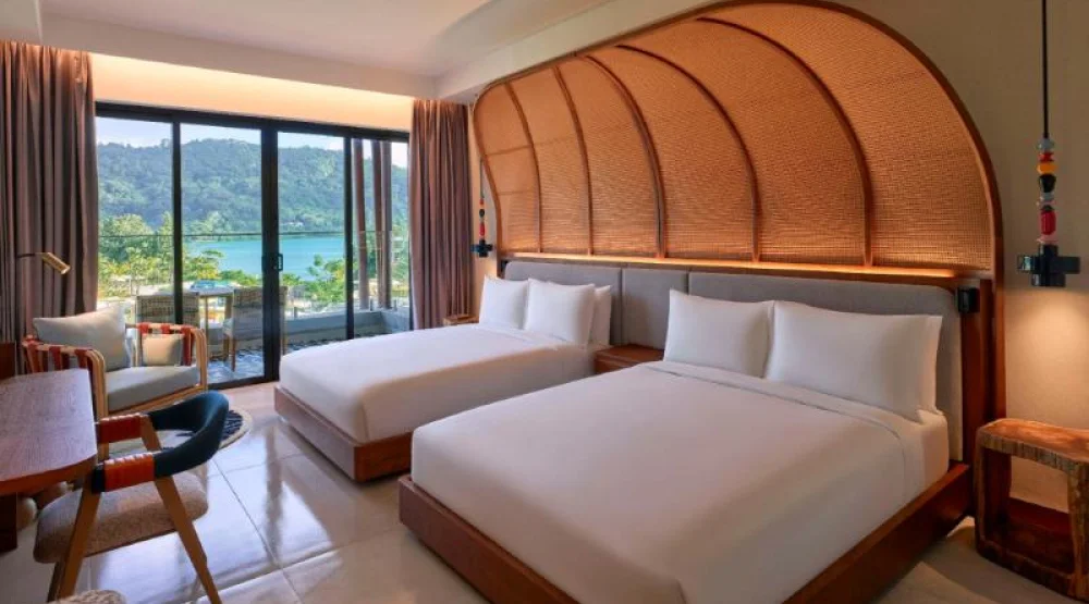 Two Queen Beds Room with Pool View at Canopy By Hilton Seychelles