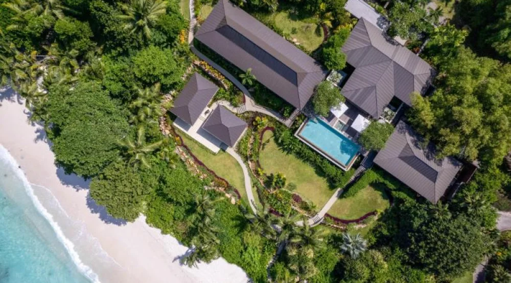 Three Bedroom Presidential Suite Two King & Two Queen at Four Seasons Resort Seychelles