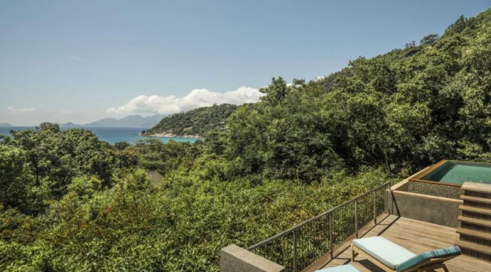 Ocean View Villa with King Bed at Four Seasons Resort Seychelles