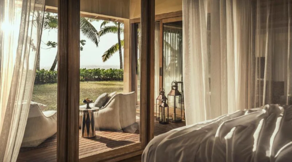 Sunset Beach Suite King Bed at Four Seasons Resort Seychelles at Desroches Island