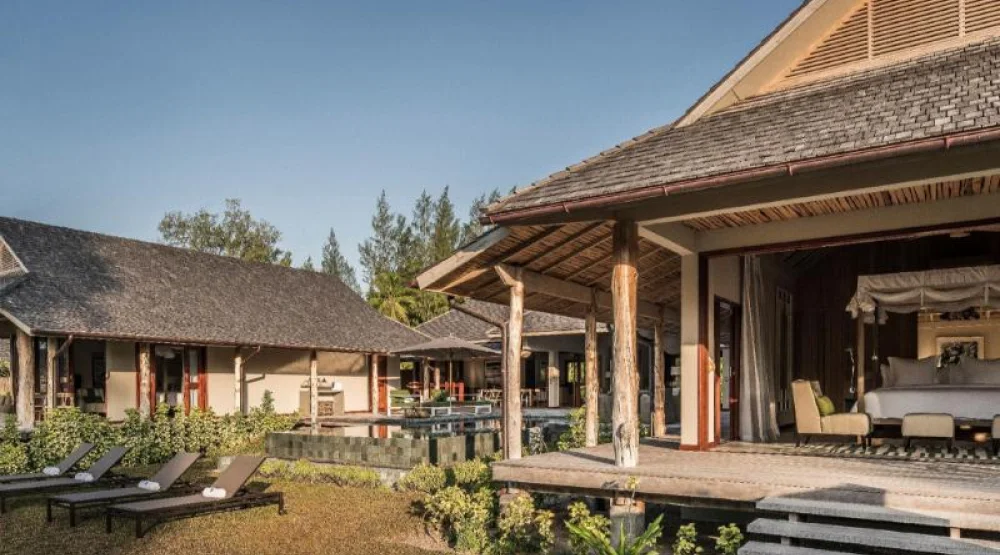 Four Bedroom Residence Villa Four King Beds at Four Seasons Resort Seychelles at Desroches Island