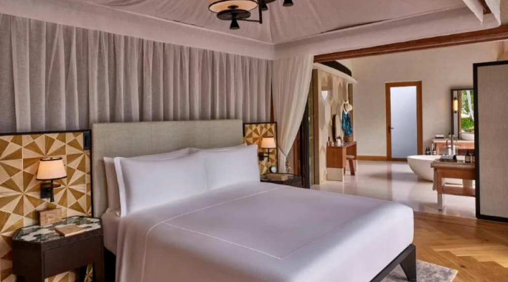 One Bedroom Grand Hawksbill Pool Villa at Waldorf Astoria Seychelles Platte Island