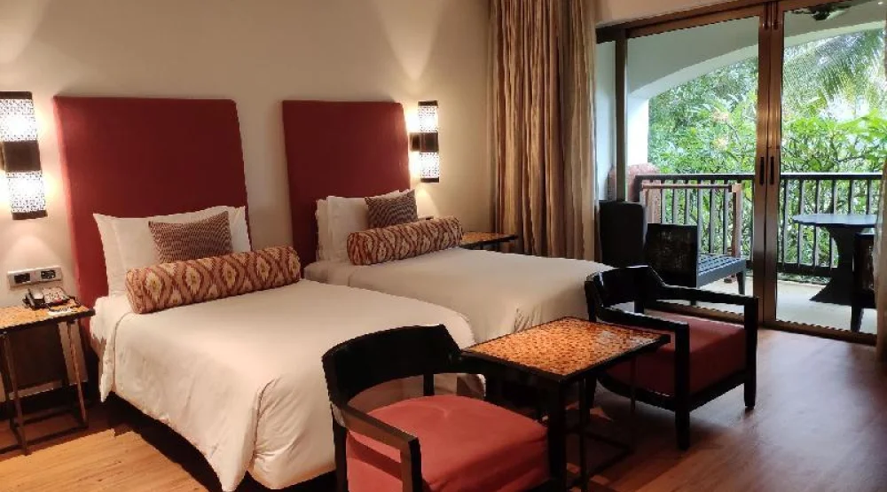 Two Twin Beds Room with Balcony at Alila Diwa Goa