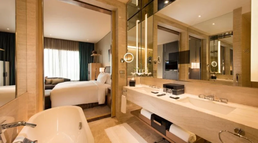 Double Queen Deluxe Room at Conrad Pune