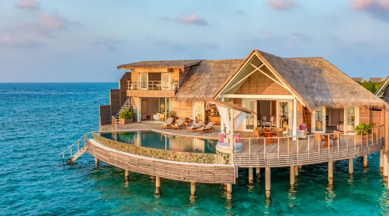Two Bedroom Ocean Residence with Pool at Milaidhoo Island