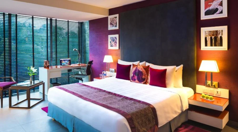 Deluxe King Room at Hard Rock Hotel Goa