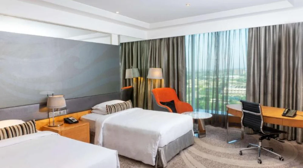 Two Twin Beds at Hyatt Regency Gurgaon