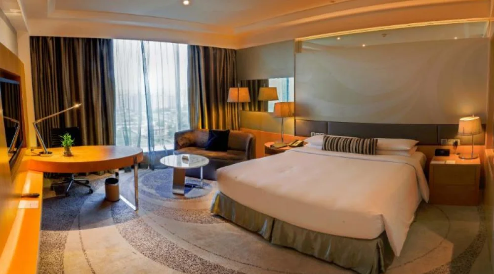 One King Bed at Hyatt Regency Gurgaon