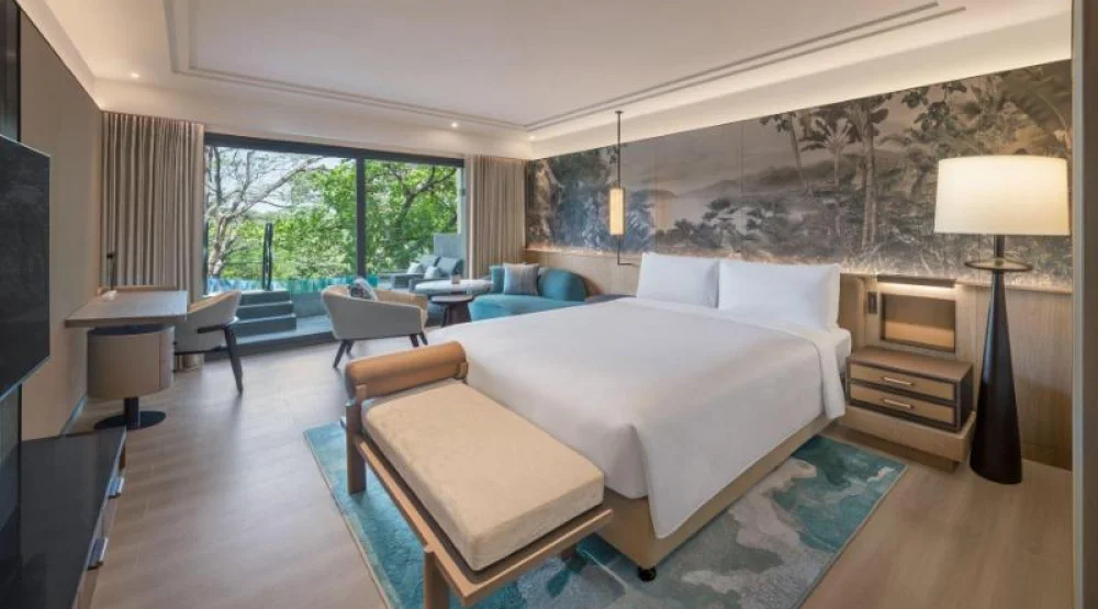 Grand Luxury Suite, Guest Room, One King, Forest View, Plunge Pool at JW Marriott Goa