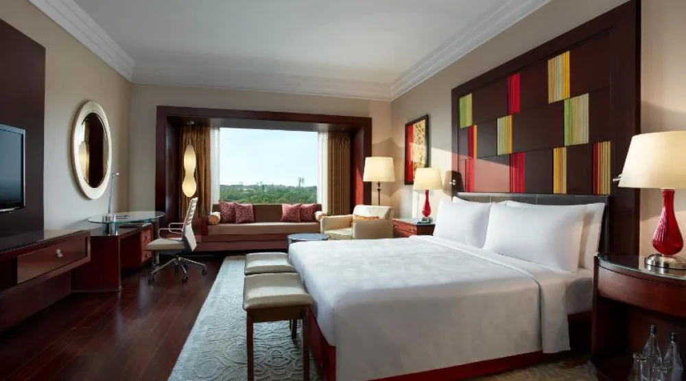 Guest Room, One King at JW Marriott Hotel Bengaluru