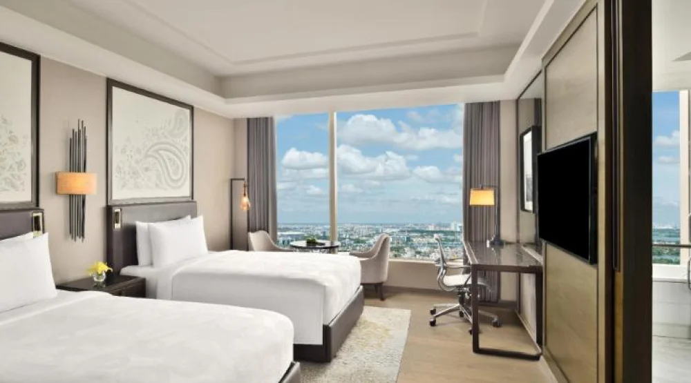 Guest Room, Two Twin at JW Marriott Hotel Kolkata