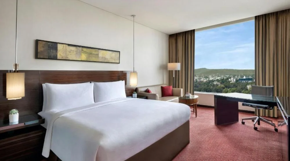 Superior King Room with Mountain View at JW Marriott Hotel Pune