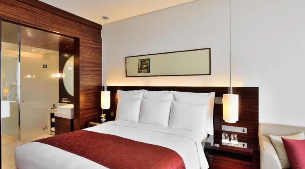 Guest Room, Guest Room, One King, Mountain View at JW Marriott Hotel Pune