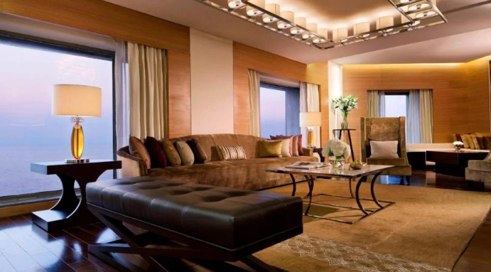 Presidential Suite, One Bedroom Presidential Suite, One King, Juhu Beach View, Ocean View at JW Marriott Mumbai Juhu