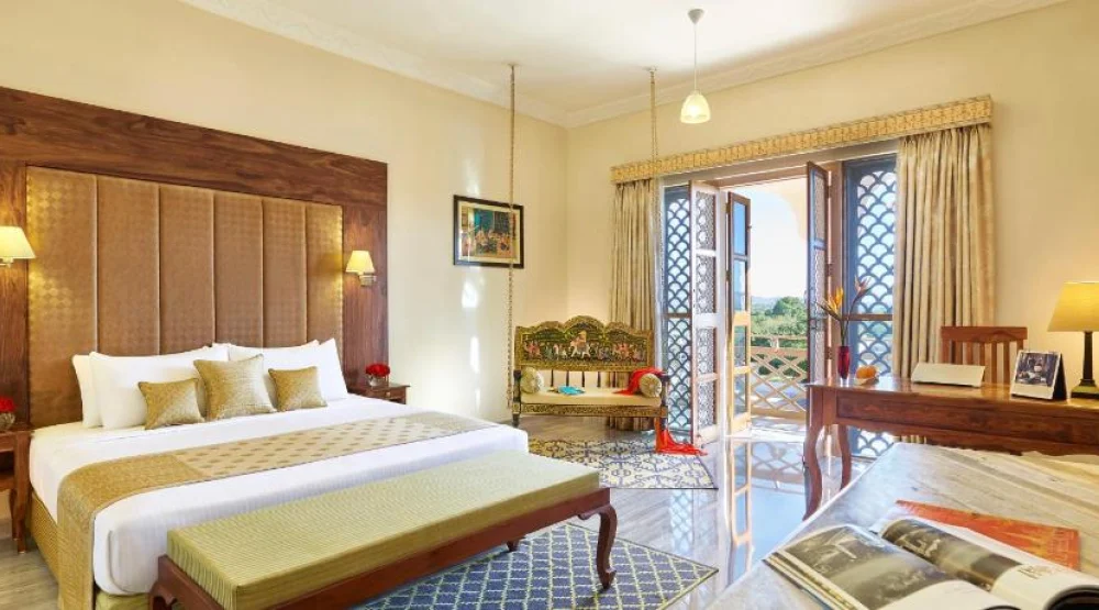 Deluxe Room King Bed at Pratap Mahal IHCL Seleqtions