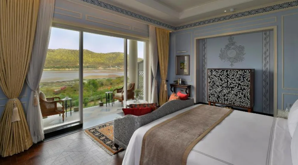 Flamingo Signature King Room with Balcony at Raffles Udaipur