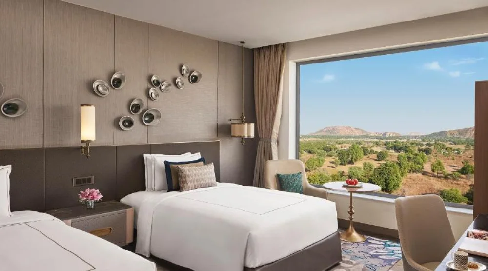 Luxury Room Twin Bed at Taj Amer Jaipur