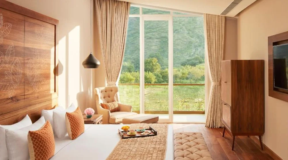 Deluxe Room with Garden and Sit-out Double Bed at Taj Aravali Resort & Spa
