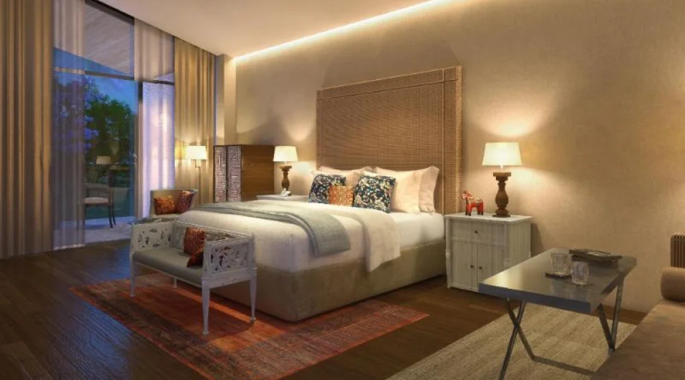 Luxury Hill View Suite with Garden & Sit-out at Taj Aravali Resort & Spa