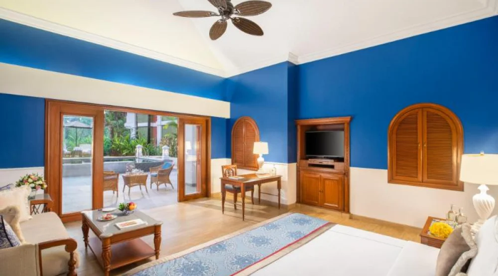 Villa Room with Plunge Pool King Bed Garden View at Taj Exotica Resort & Spa Goa