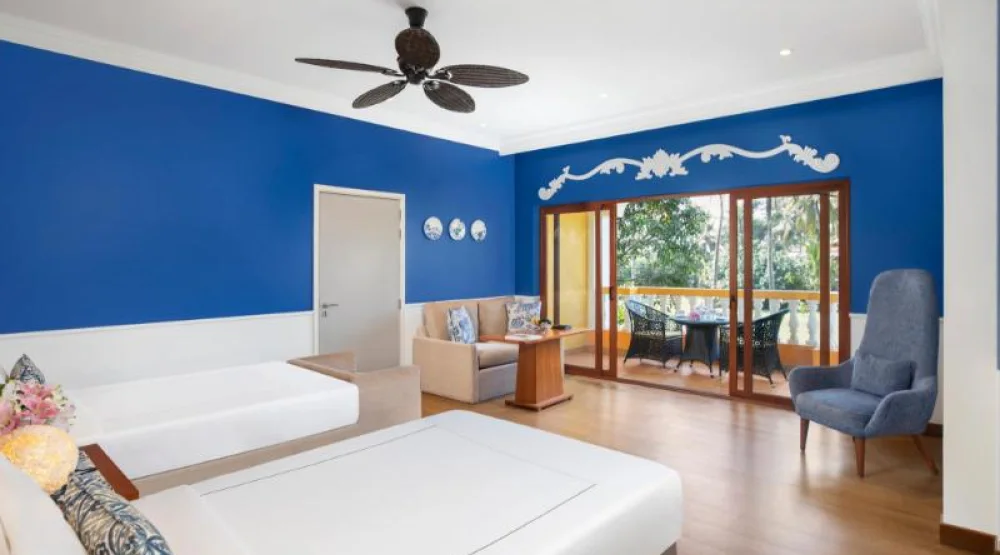 Premium Villa Room Garden View Twin Bed at Taj Exotica Resort & Spa Goa