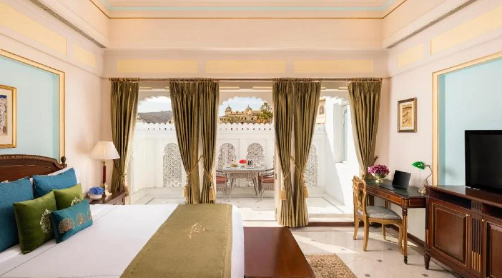 Grand Luxury Suite Courtyard View at Taj Fateh Prakash Palace