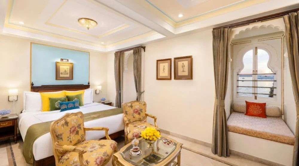 Palace Room Lake View at Taj Fateh Prakash Palace
