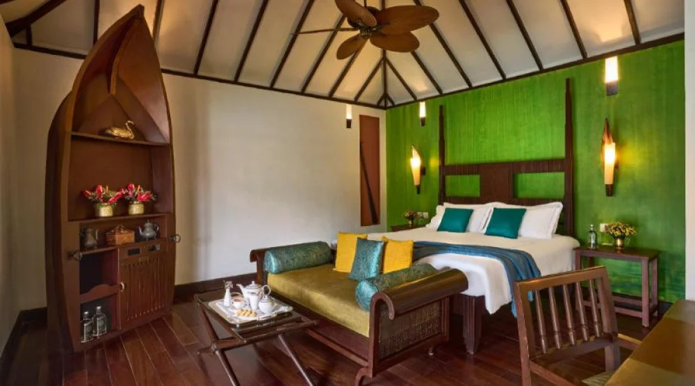 Premium Cottage Lagoon View King Bed at Taj Kumarakom Resort & Spa Kerala