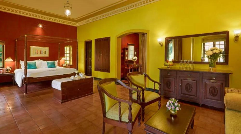 Luxury Villa Lotus Garden View King Bed at Taj Kumarakom Resort & Spa Kerala