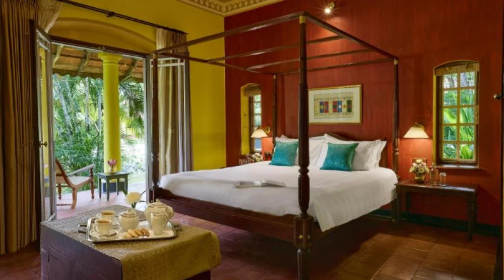 Luxury Villa Lotus Garden View King Bed at Taj Kumarakom Resort & Spa Kerala