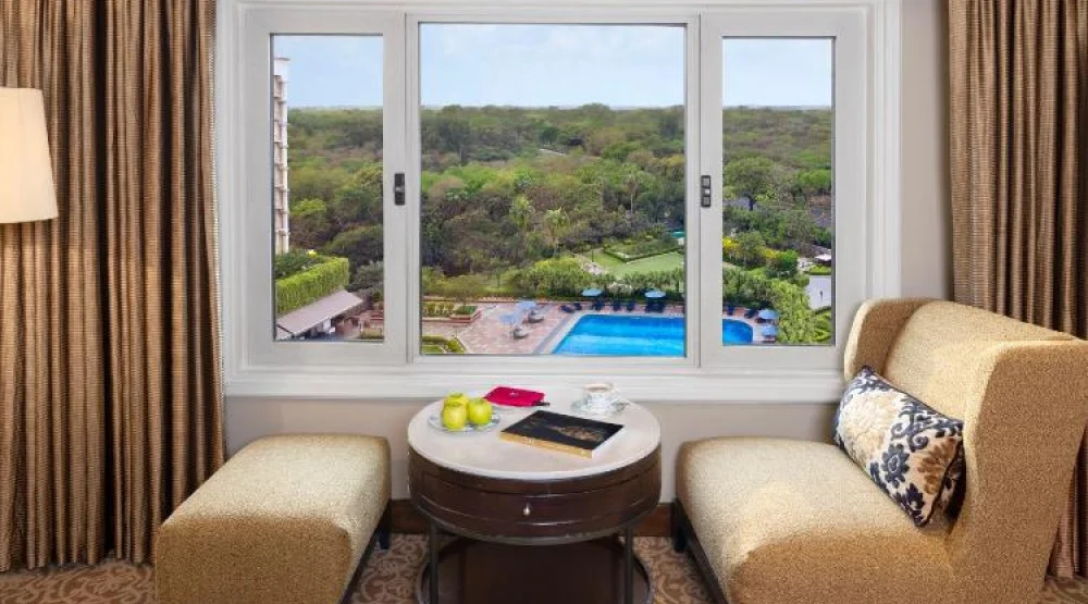 Deluxe Room Twin Bed Diplomatic Enclave View at Taj Palace New Delhi