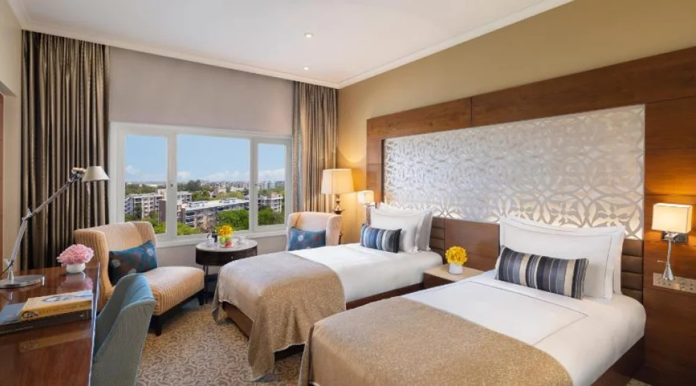 Luxury Room Twin Bed Diplomatic Enclave View at Taj Palace New Delhi