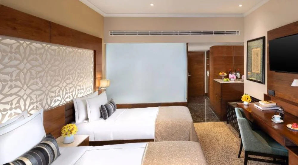 Taj Club Room Twin Bed Diplomatic Enclave View at Taj Palace New Delhi