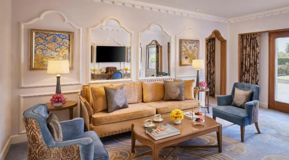 Garden Luxury Suite King Bed Pool View at Taj Palace New Delhi