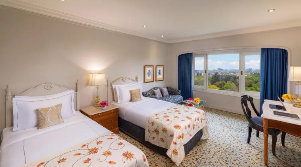 Superior Room Twin Bed Diplomatic Enclave View at Taj Palace New Delhi
