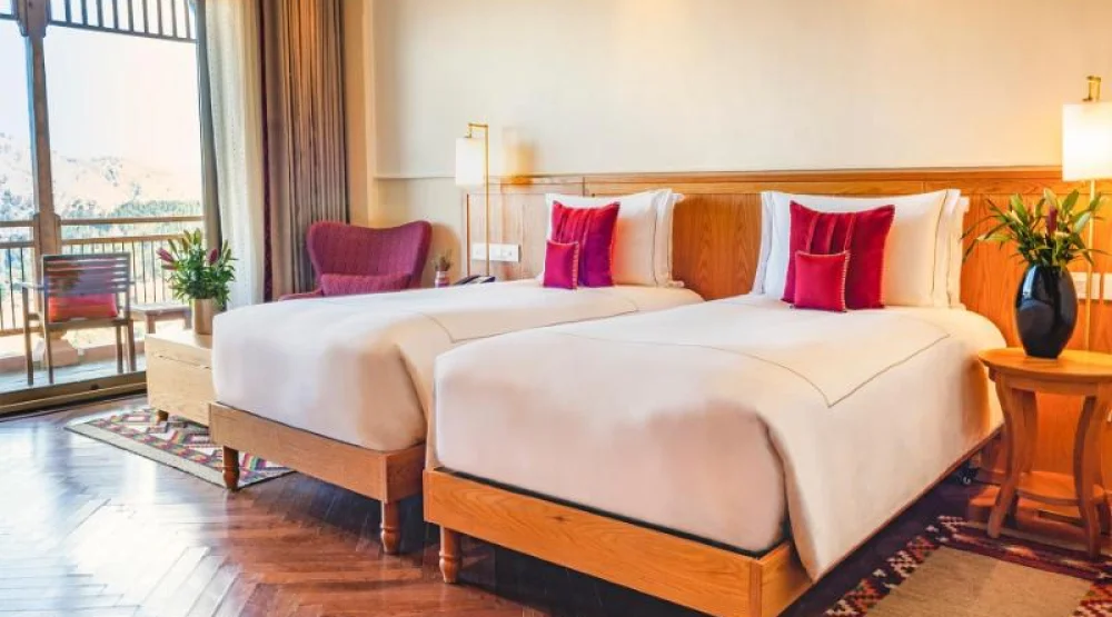Premium Room Valley View Twin Bed at Taj Theog Resort & Spa