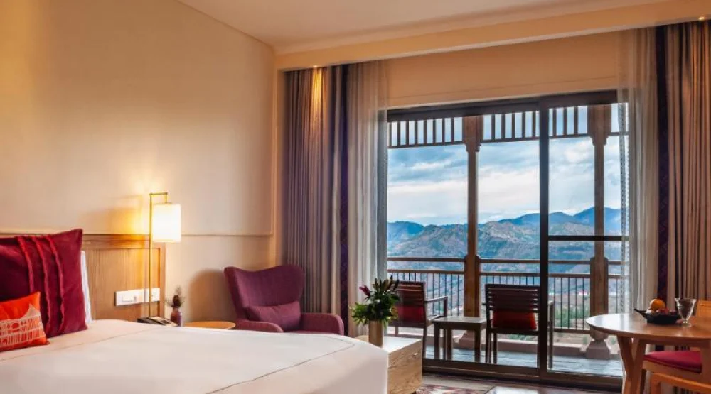 Premium Room Valley View King Bed at Taj Theog Resort & Spa