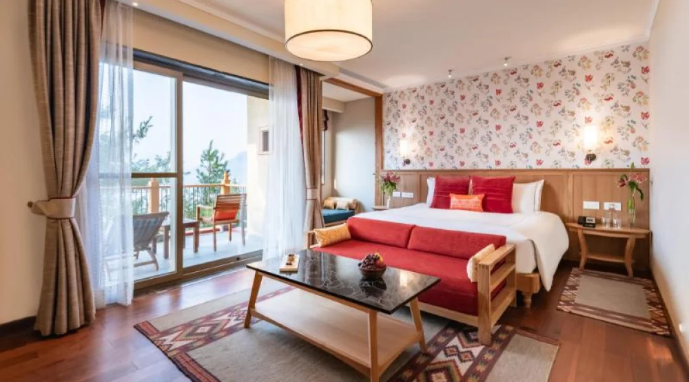 Luxury Room Valley View King Bed at Taj Theog Resort & Spa