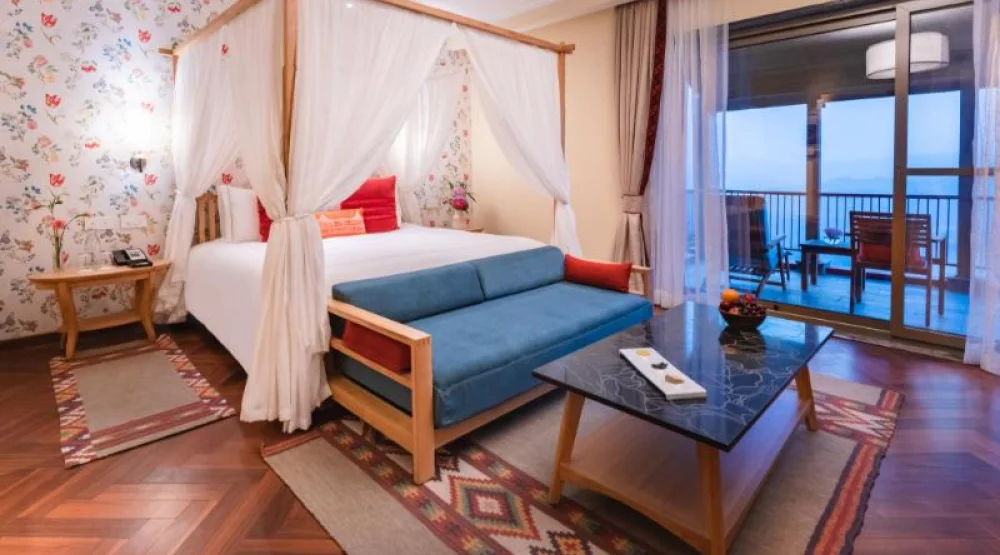 Luxury Duplex Room Valley View Twin Bed at Taj Theog Resort & Spa