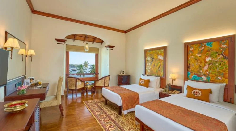Grand Heritage Lake View Twin at The Leela Ashtamudi A Raviz Hotel