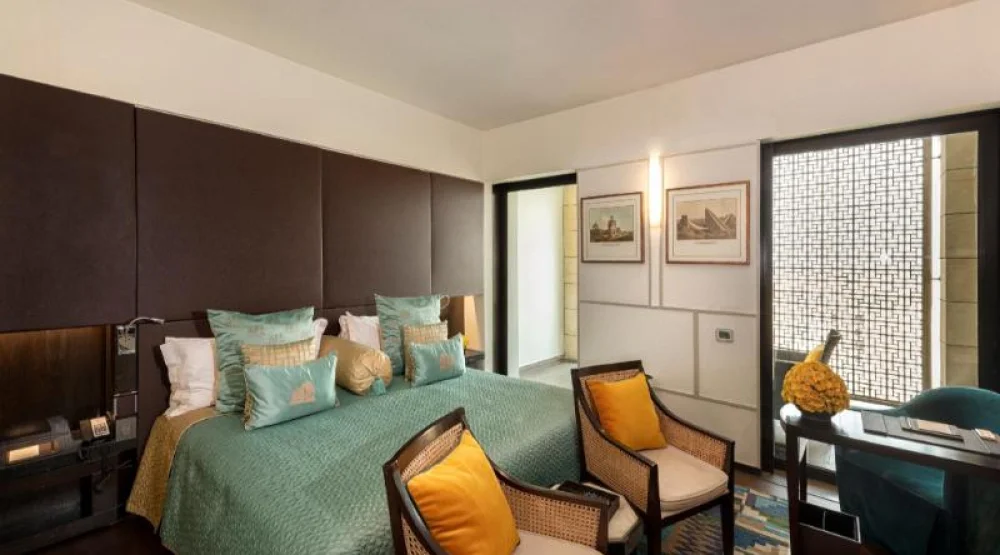 Lodhi Deluxe King Suite with Private Plunge Pool at The Lodhi