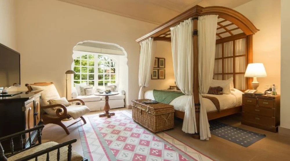 Premier Room with Private Garden at The Oberoi Rajvilas