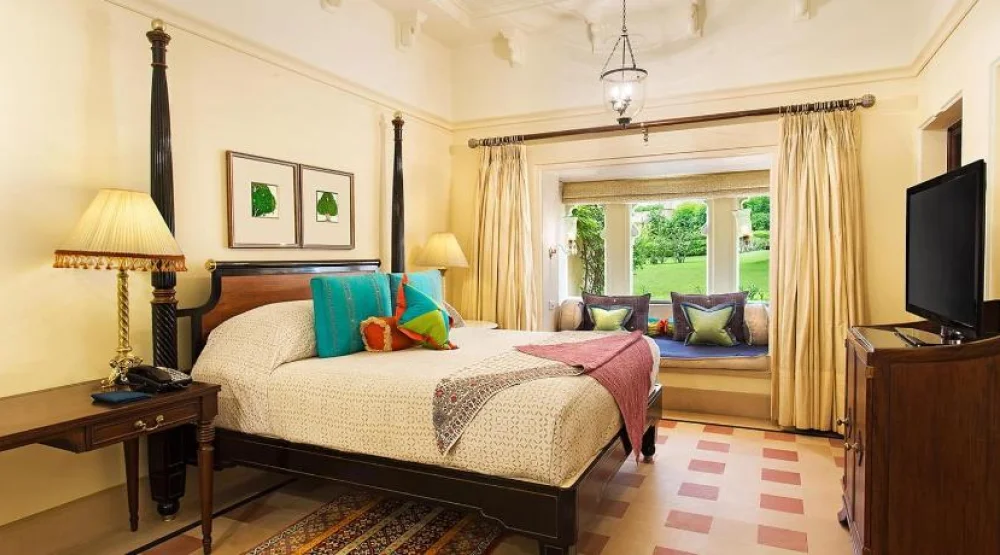 Premier Twin Room with Pool View at The Oberoi Udaivilas Udaipur